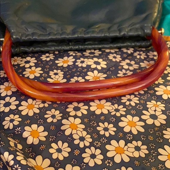 Vintage Blue Handbag - Picture 7 of 8